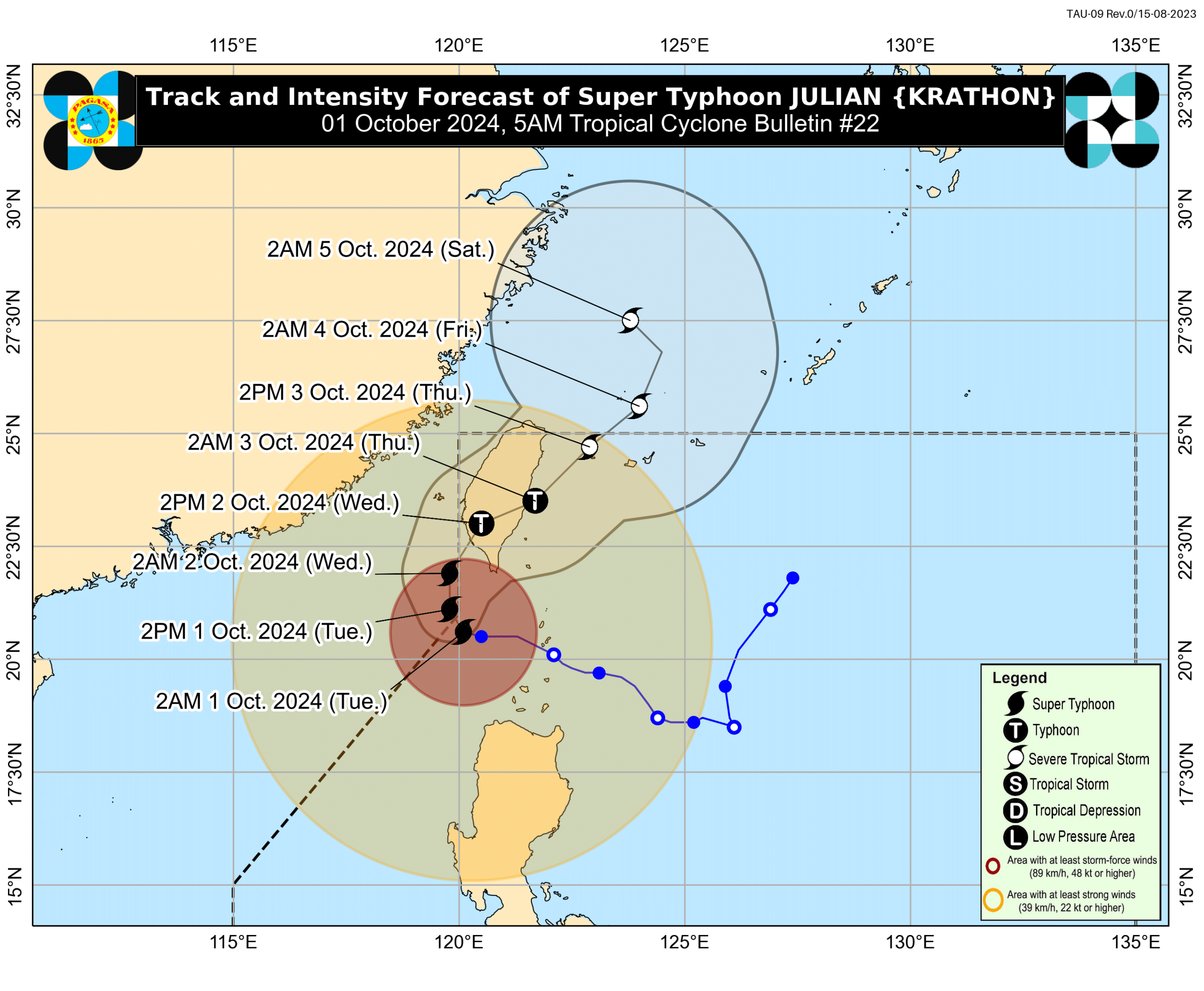 JULIAN TYPHOON NDRRMC