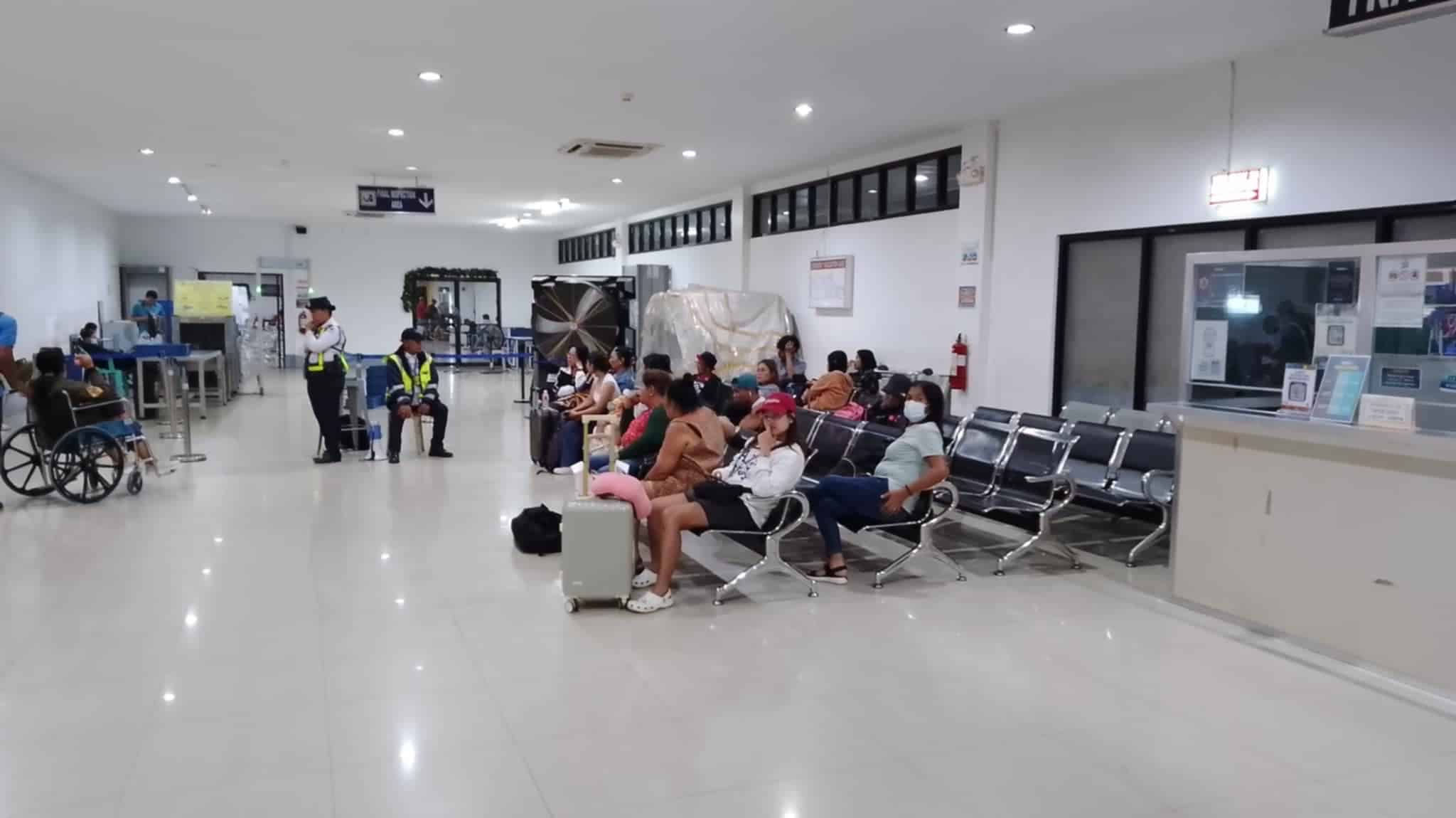 Caap opens its doors to passengers, individuals affected by Kristine