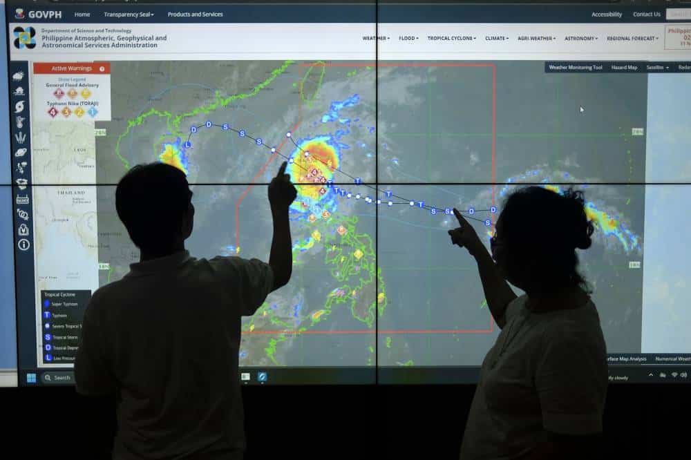 The Philippines has been witnessing fewer but more intense storms in the past few years, the country’s weather bureau said Saturday.