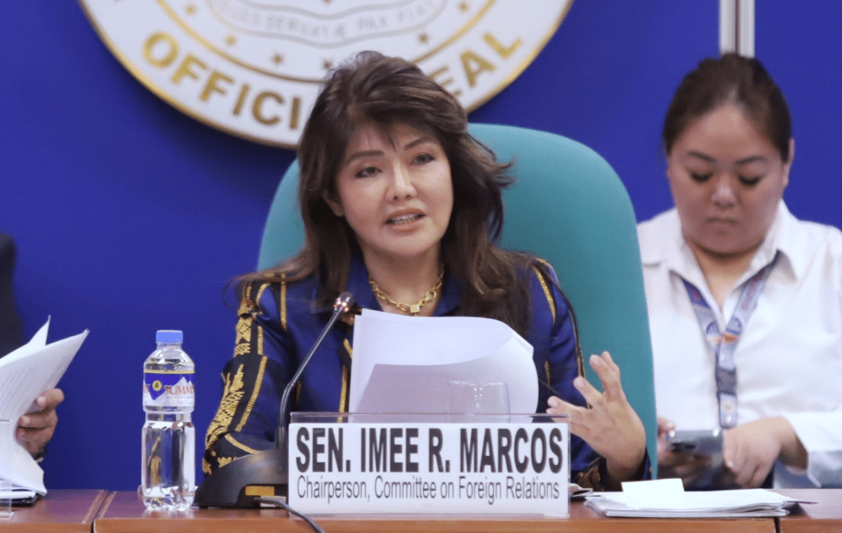 Sen. Imee Marcos okay with reenacting 2025 national budget