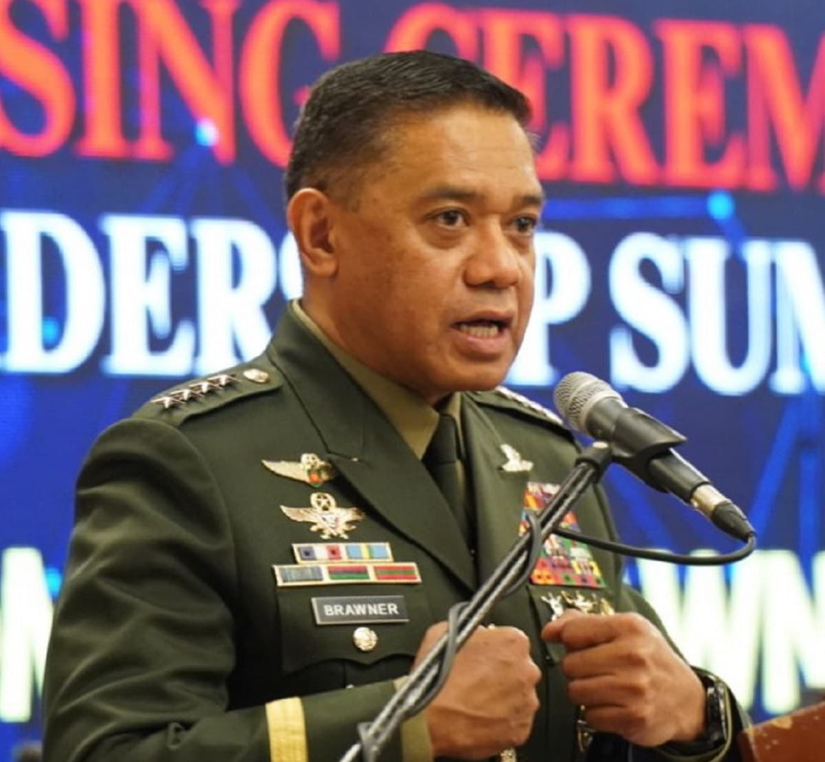 Armed Forces of the Philippines chief Gen. Romeo Brawner Jr.