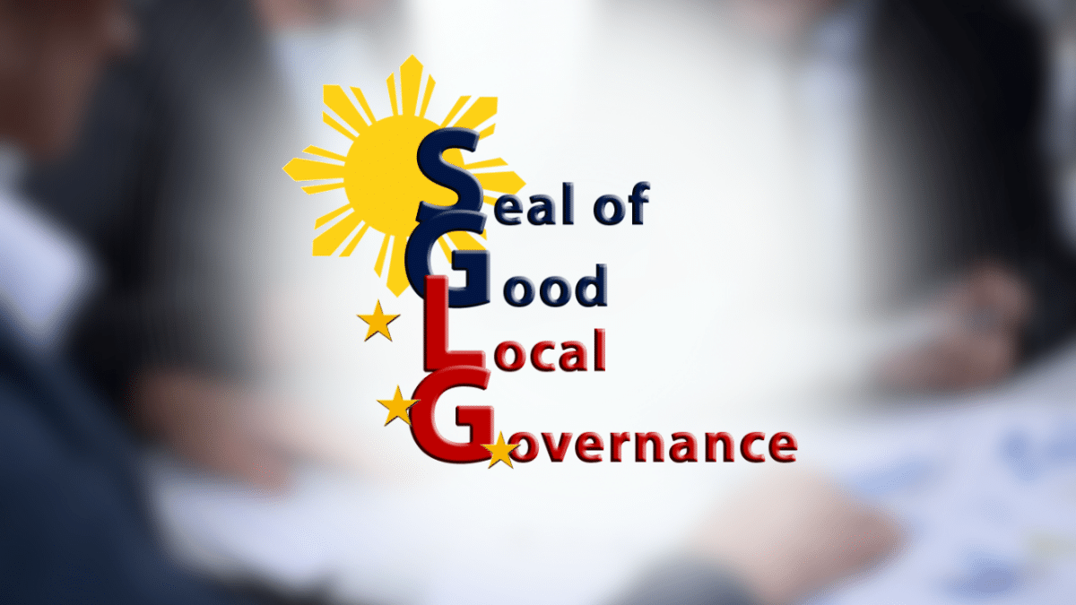 PHOTO: Seal of Good Local Governance art work FOR STORY: Consistency helped more LGUs get good governance seal – researcher