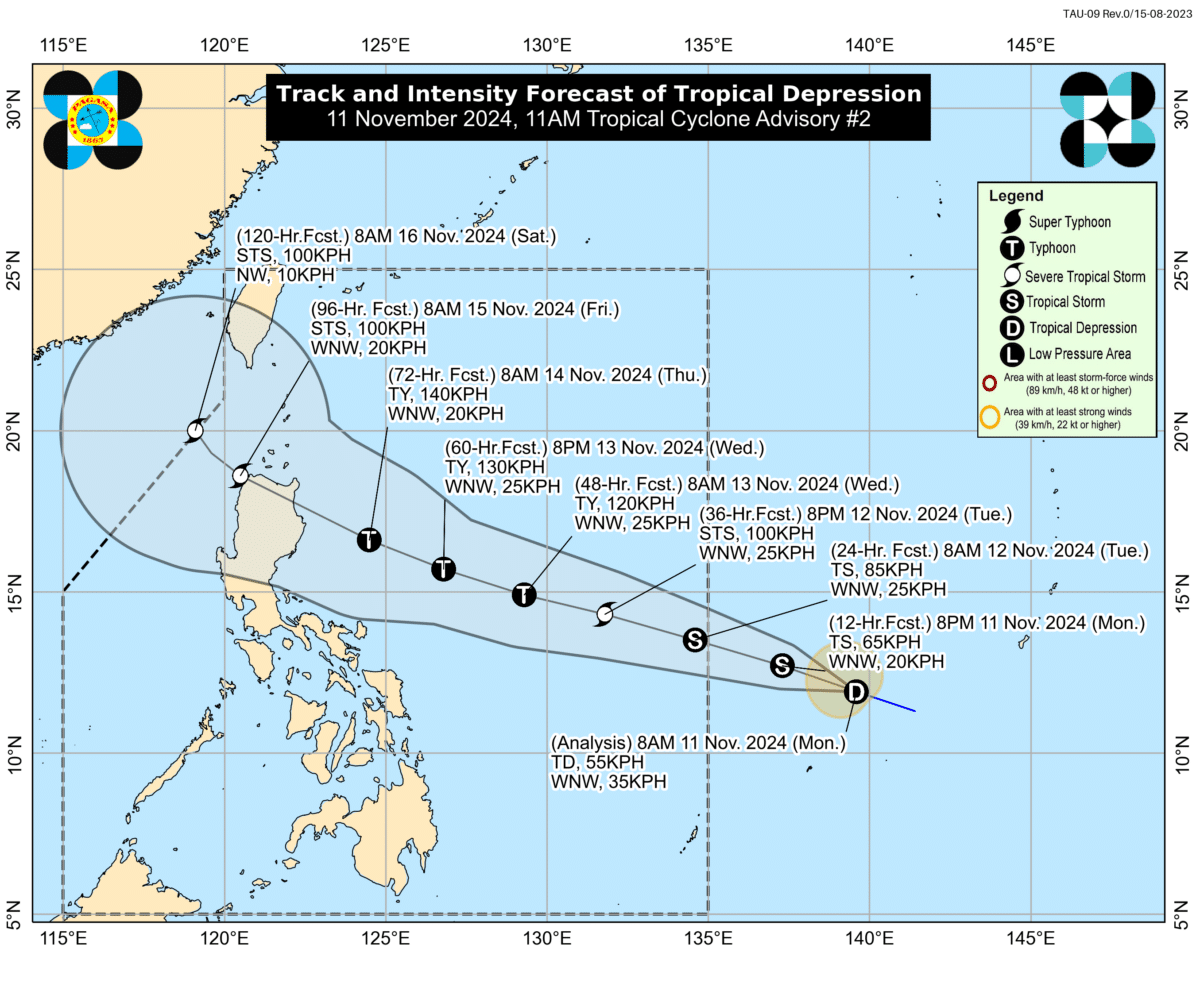 After Nika, another typhoon may enter PAR and make landfall over Luzon