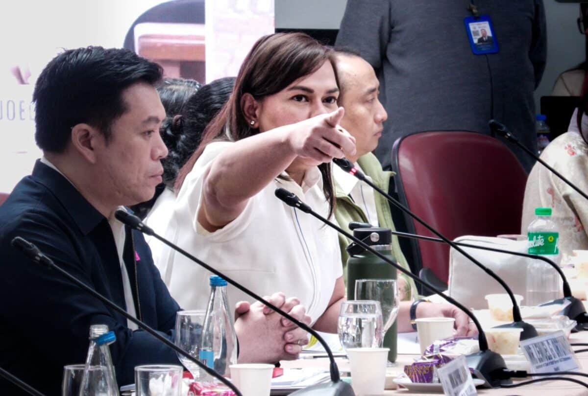 Vice President Sara Duterte attends House probe into OVP, DepEd’s confidential funds. Noy Morcoso/ INQUIRER.net