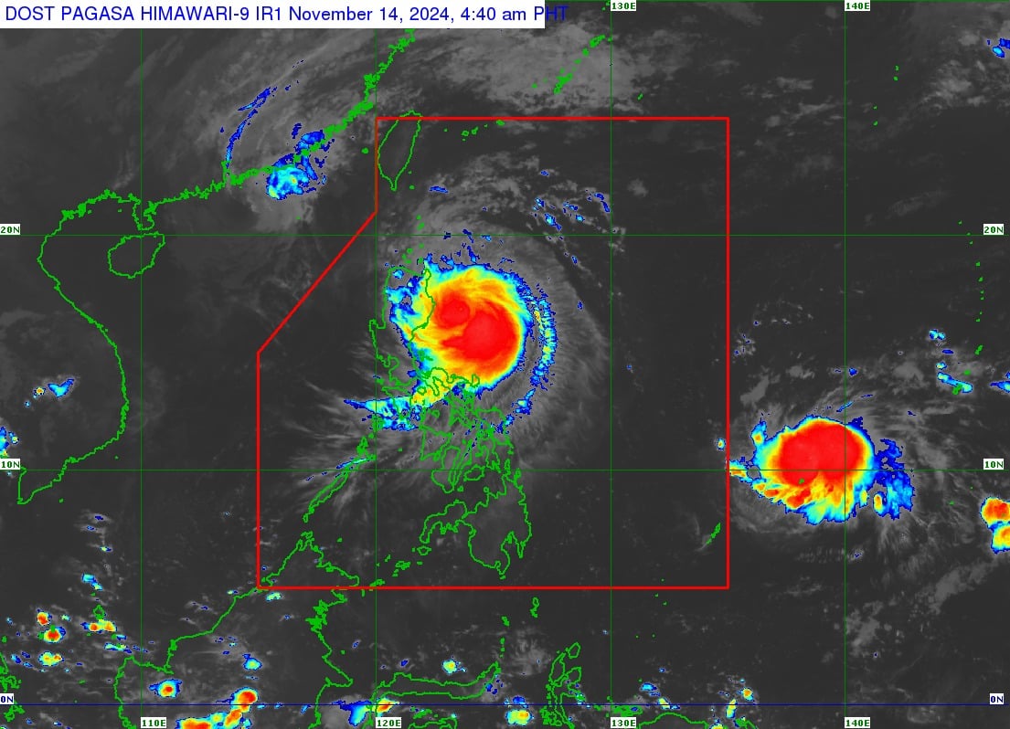 Ofel nears super typhoon category; Cagayan under Signal No. 4