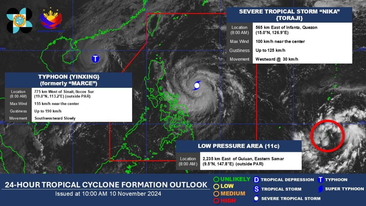 (Satellite image from Pagasa)