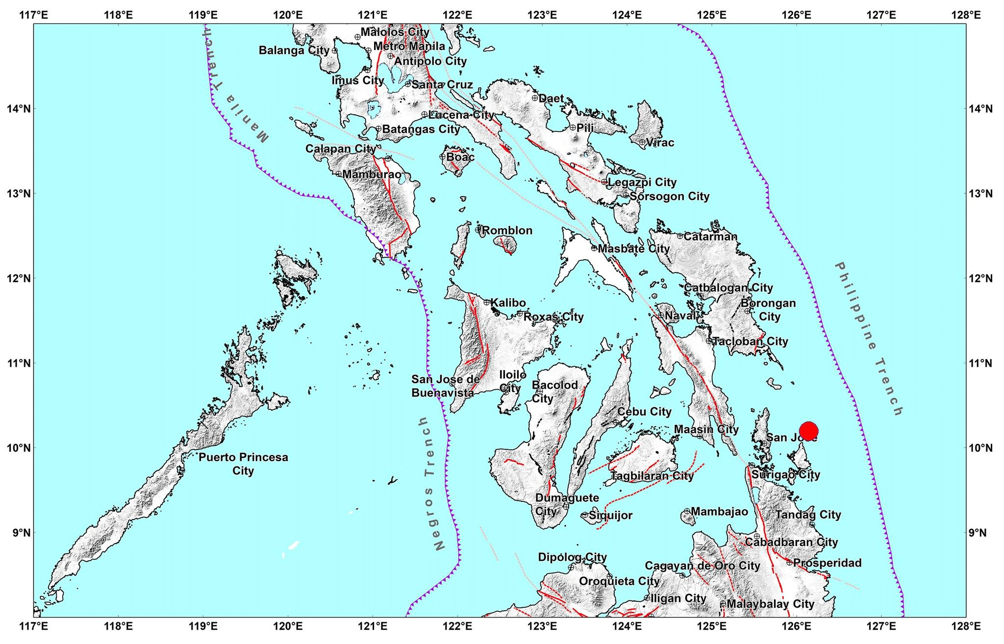 Magnitude 4.3 earthquake strikes Burgos, Surigao del Norte on Saturday morning, Phivolcs said.