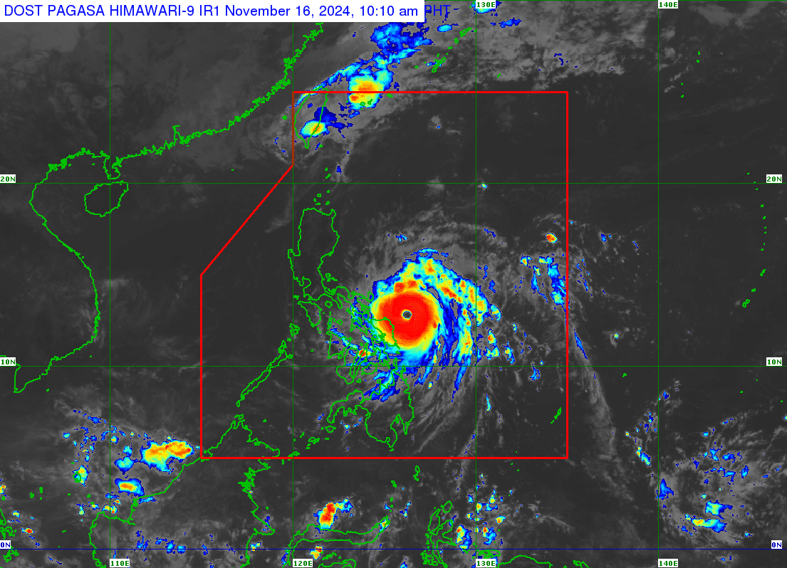 Pepito is now a super typhoon, says Pagasa