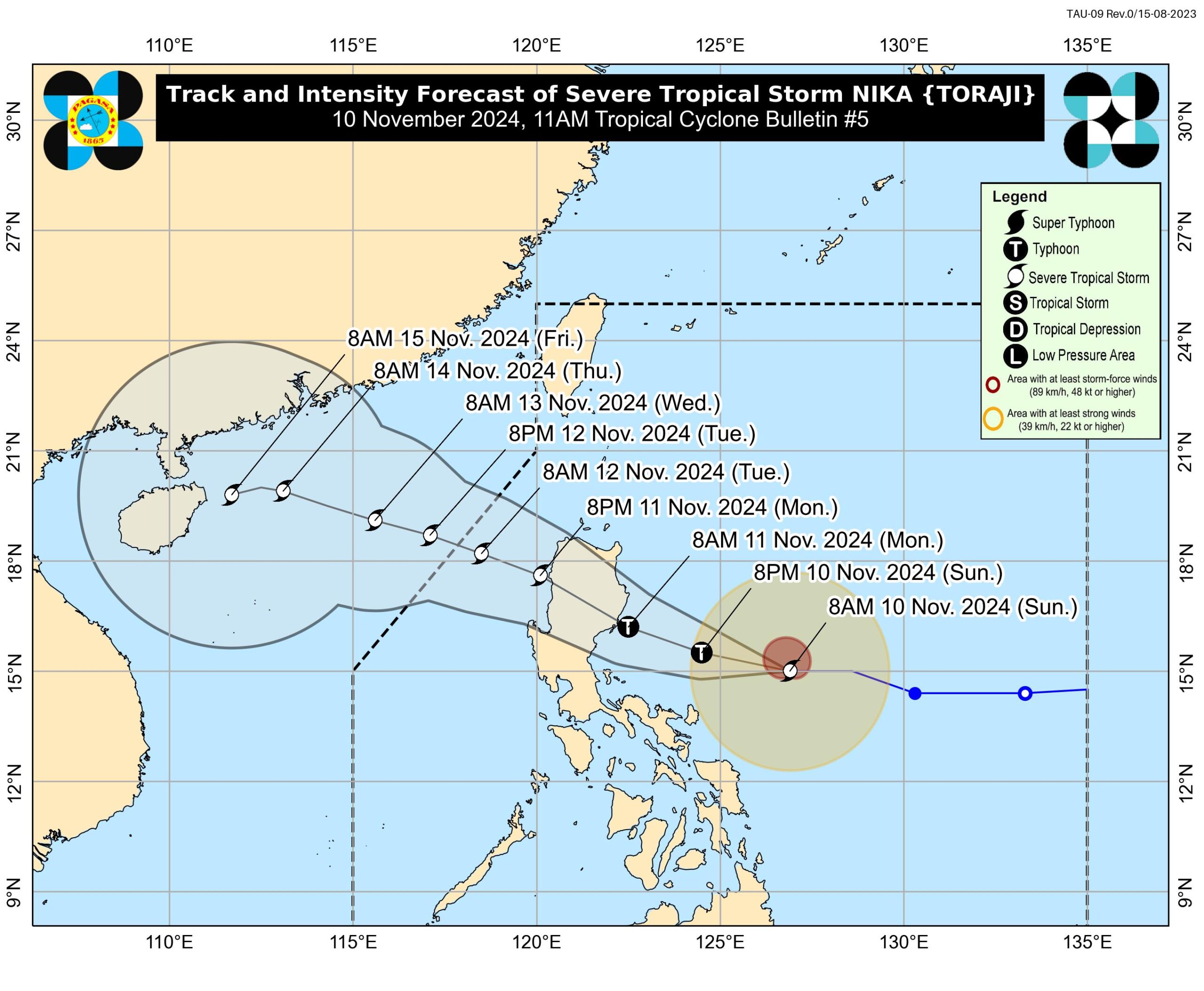 (Photo courtesy of Pagasa)