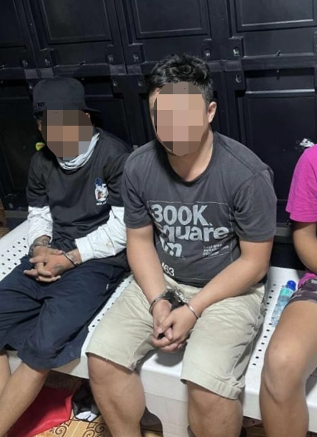 Southern Police District officers arrest two “high-value” individuals and one teenager during a buy-bust operation in Taguig City, seizing drugs valued at nearly P1.11 million on Monday evening, Dec. 2, 2024. (Photo from the Southern Police District)