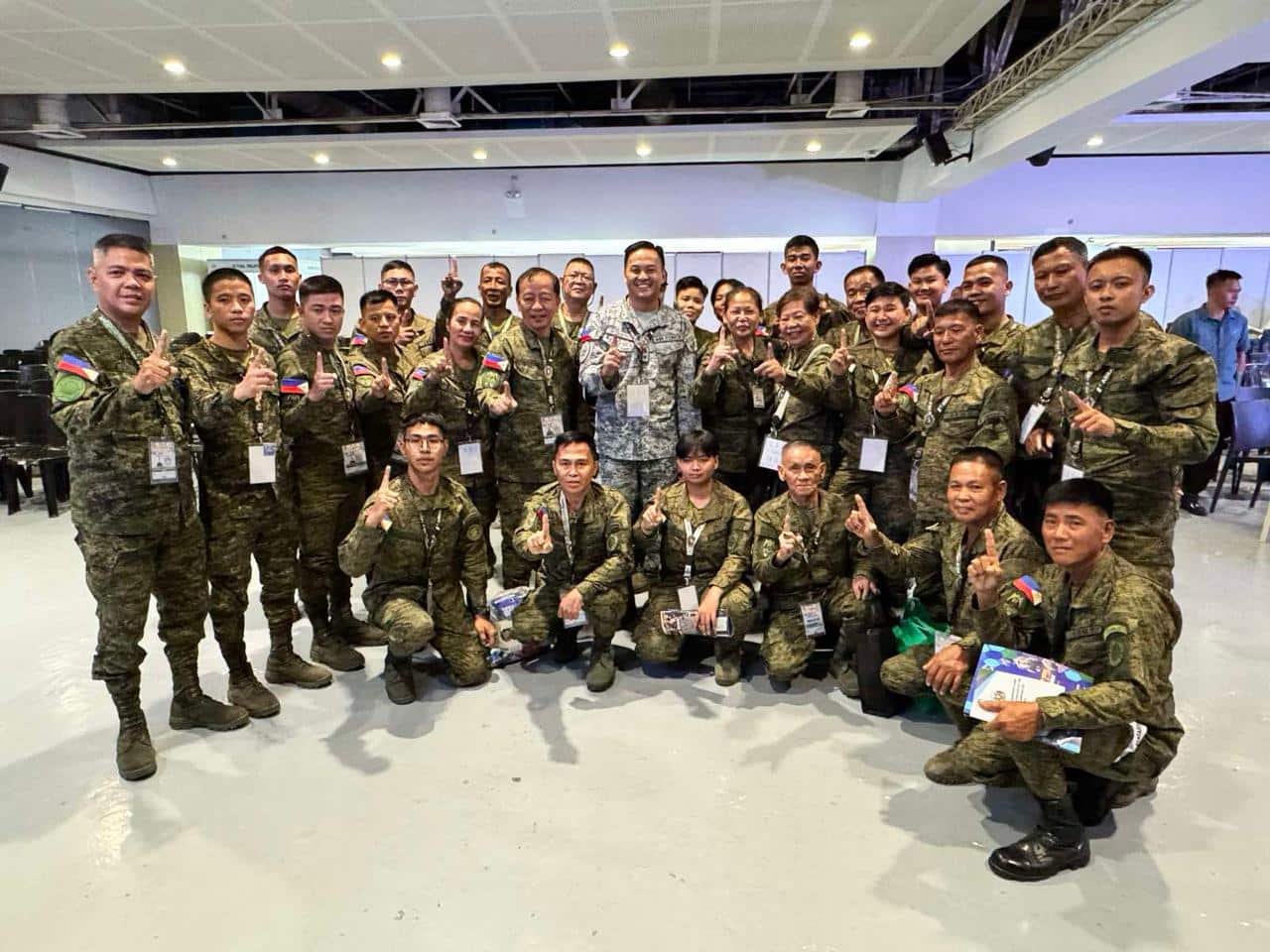 Pinapataas ng pinuno ng 1-Pacman ang mga hakbang ng mga reservist ng militar para sa serbisyo sa bansa