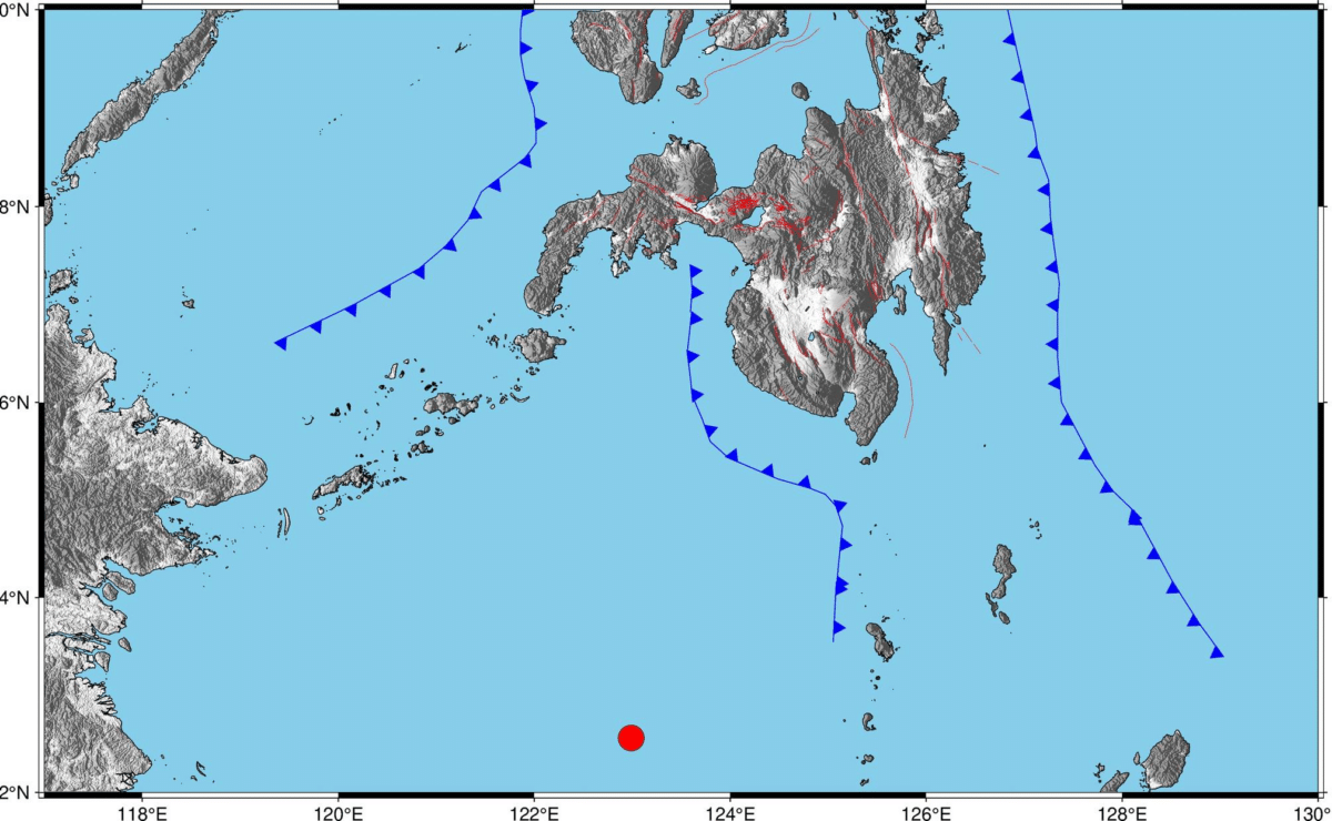 Earthquake of 5.0-magnitude strikes waters off Tawi-Tawi