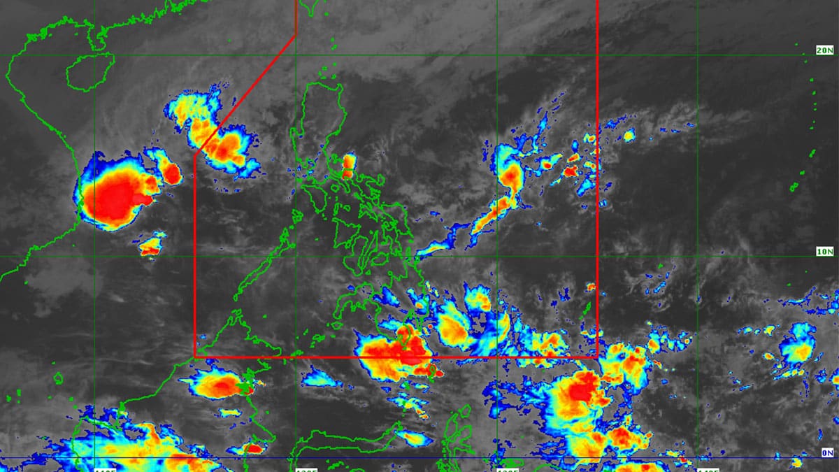 (Weather satellite photo from Pagasa on the morning of December 24, 2024) 