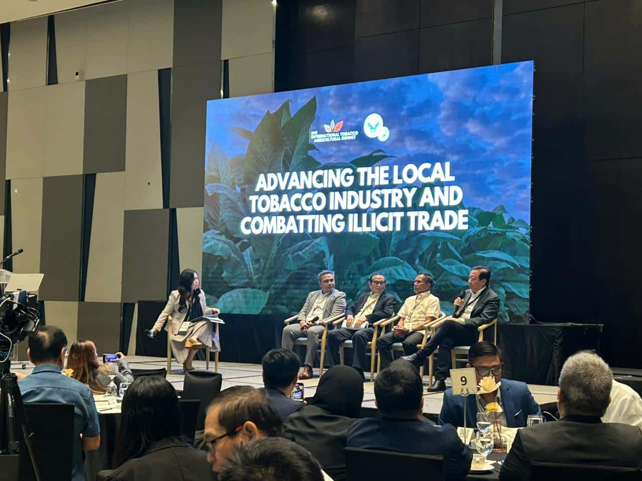 The National Tobacco Administration kicks off its International Tobacco Summit at Seda Vertis North Hotel in Quezon City on Monday, January 27, 2025.