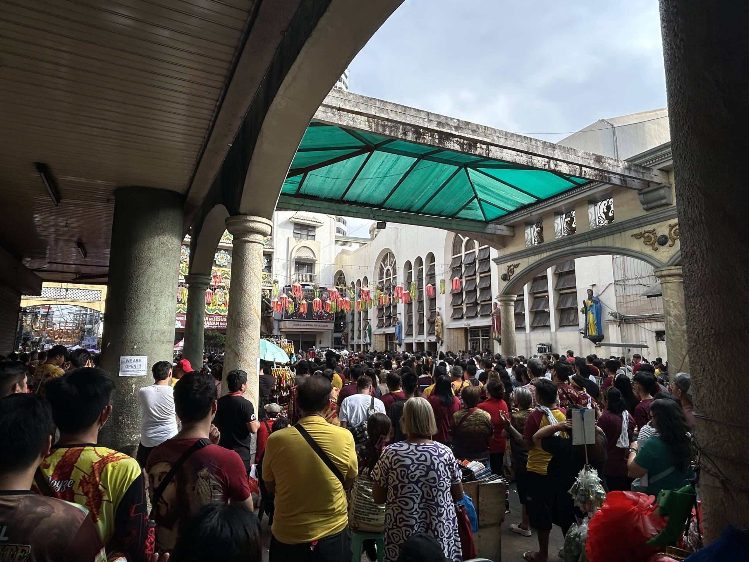 Devotees flock to Quiapo Church as Traslacion 2025 carries on