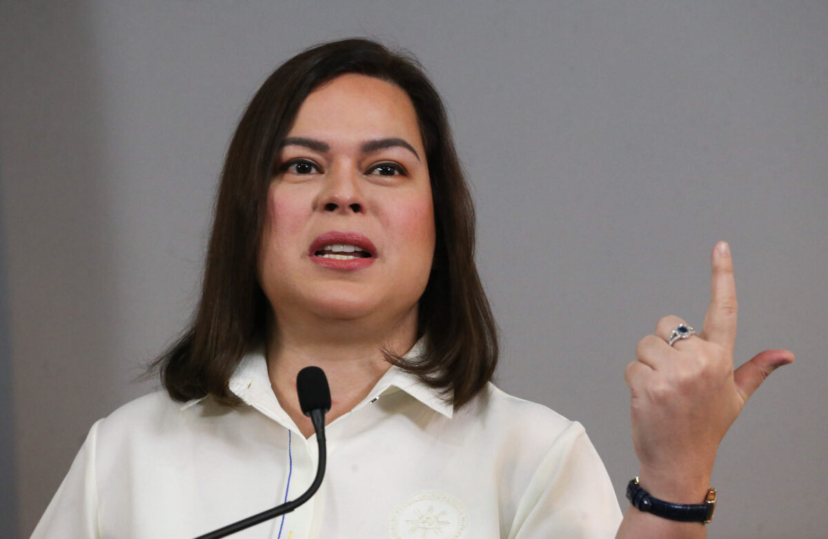 PHOTO: Sara Dutete FOR STORY: VP Sara Duterte files petition at SC to stop impeachment moves against her