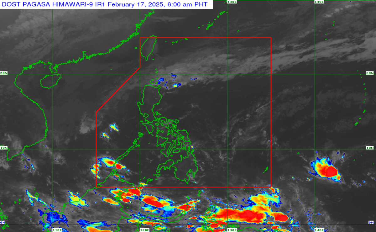 4 na mga sistema ng panahon upang magdala ng maulap na kalangitan, umulan sa pH noong Peb. 17