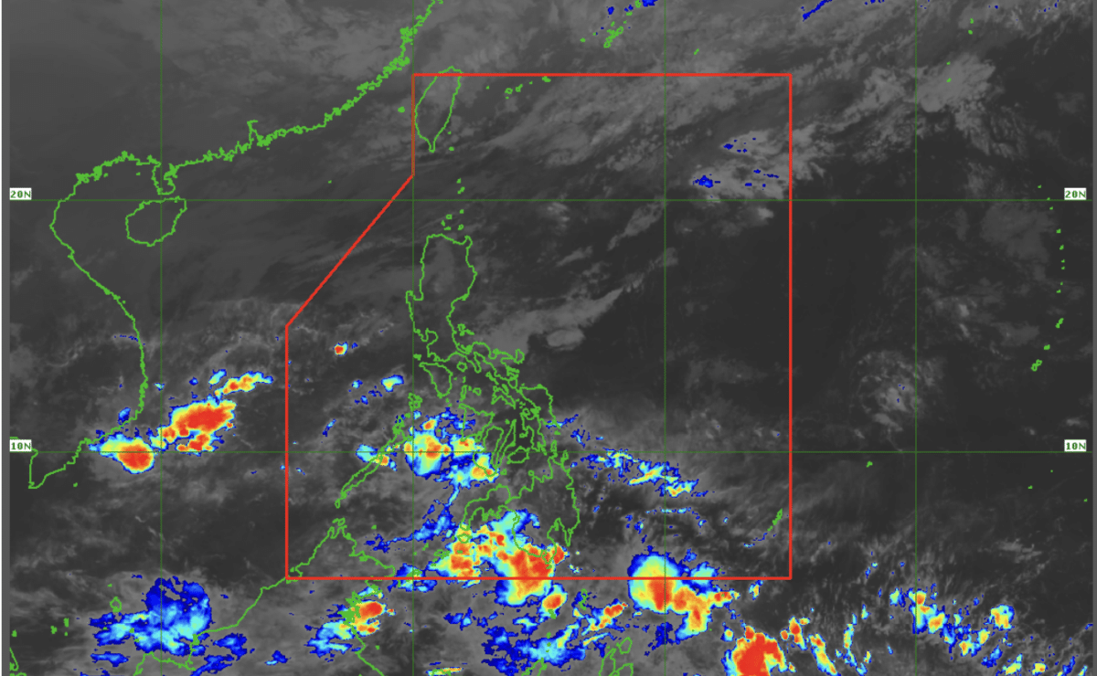 Parts of Kalayaan Islands and Palawan will have rainy weather on Monday due to a low-pressure area (LPA) outside the country’s area of responsibility, according to the Philippine Atmospheric, Geophysical and Astronomical Services Administration (Pagasa). 