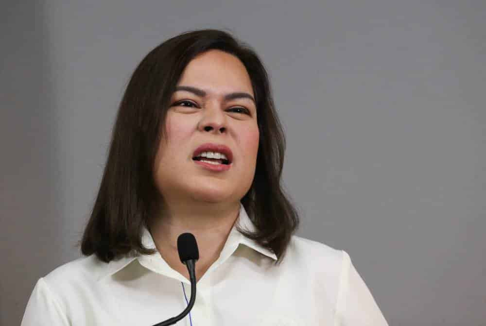 Sara Duterte vents anger at Rep. Chua during rally in Manila