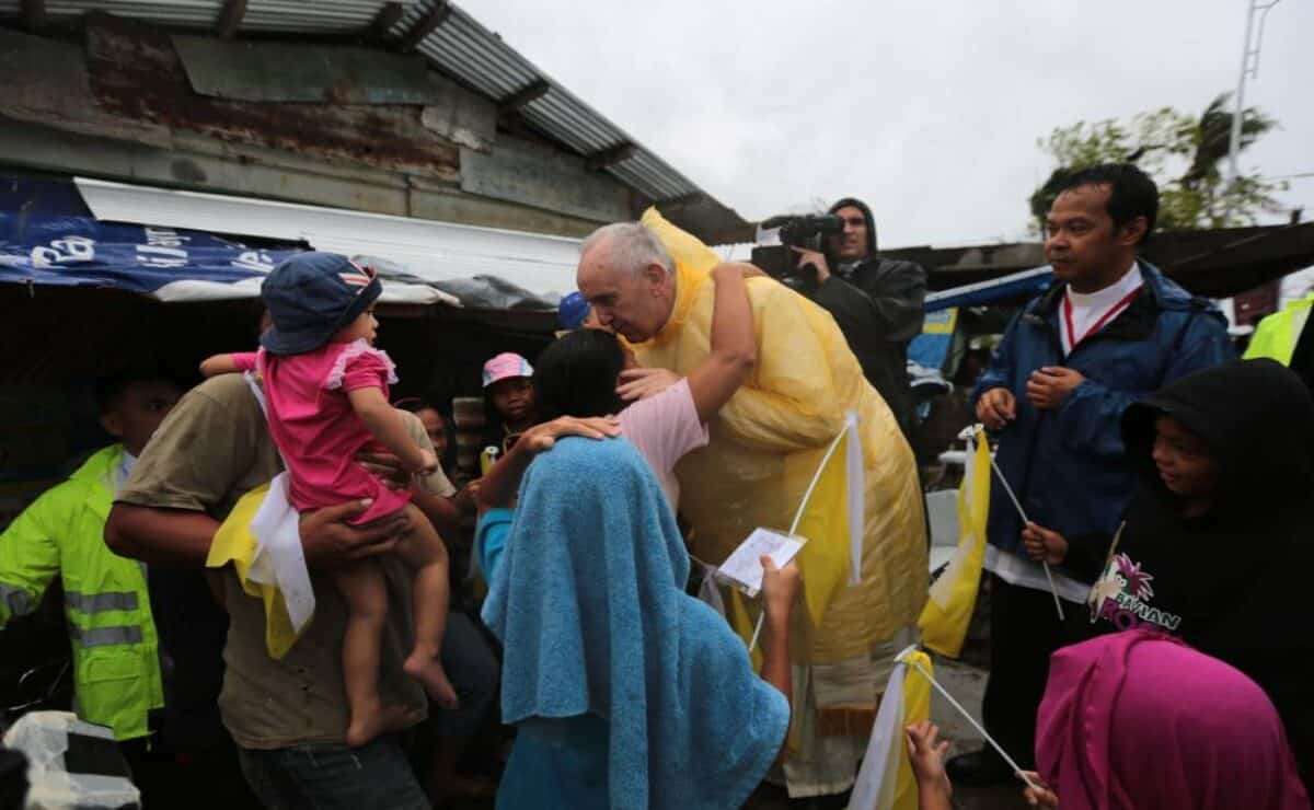 Pope Francis in Leyte