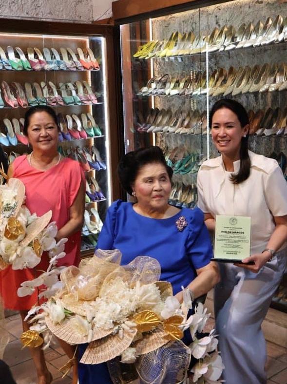 File photo of 2024 opening of Marikina show museum attended by former first lady Imelda Marcos and first Lady Liza Araneta-Marcos