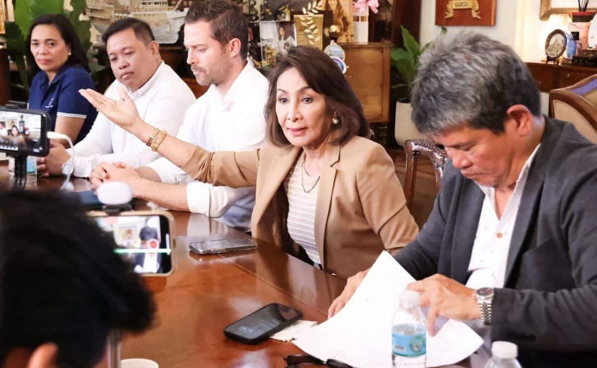 Cebu Gov. Gwendolyn Garcia has filed at least 10 cyberlibel complaints against two individuals accused of spreading false and defamatory accusations about her.