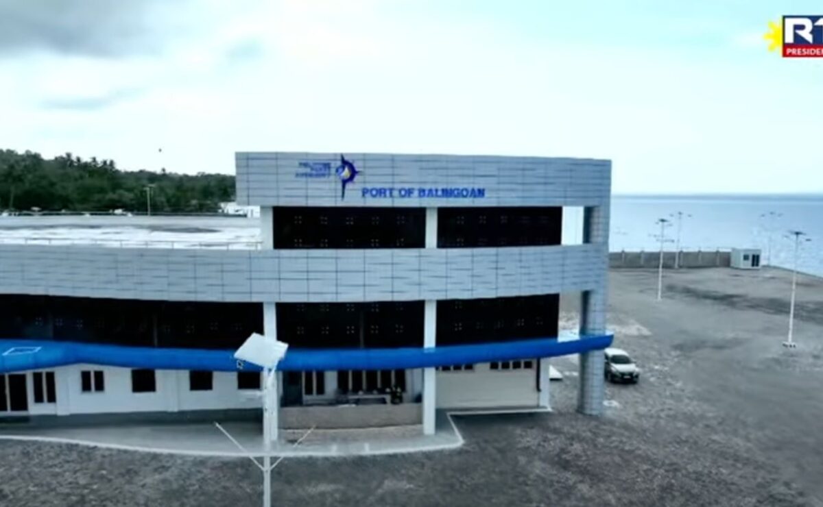 Marcos: Balingoan Port expansion will boost economy, tourism