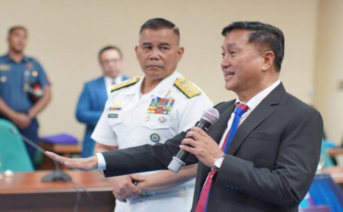 Sen. Francis Tolentino said the recovery of submersible drones and the foiling by police authorities of foreign espionage activities in different parts of the country is part of a wave of assaults by China on Philippine institutions and security. Photos from PRIB/Office of Sen. Francis Tolentino
