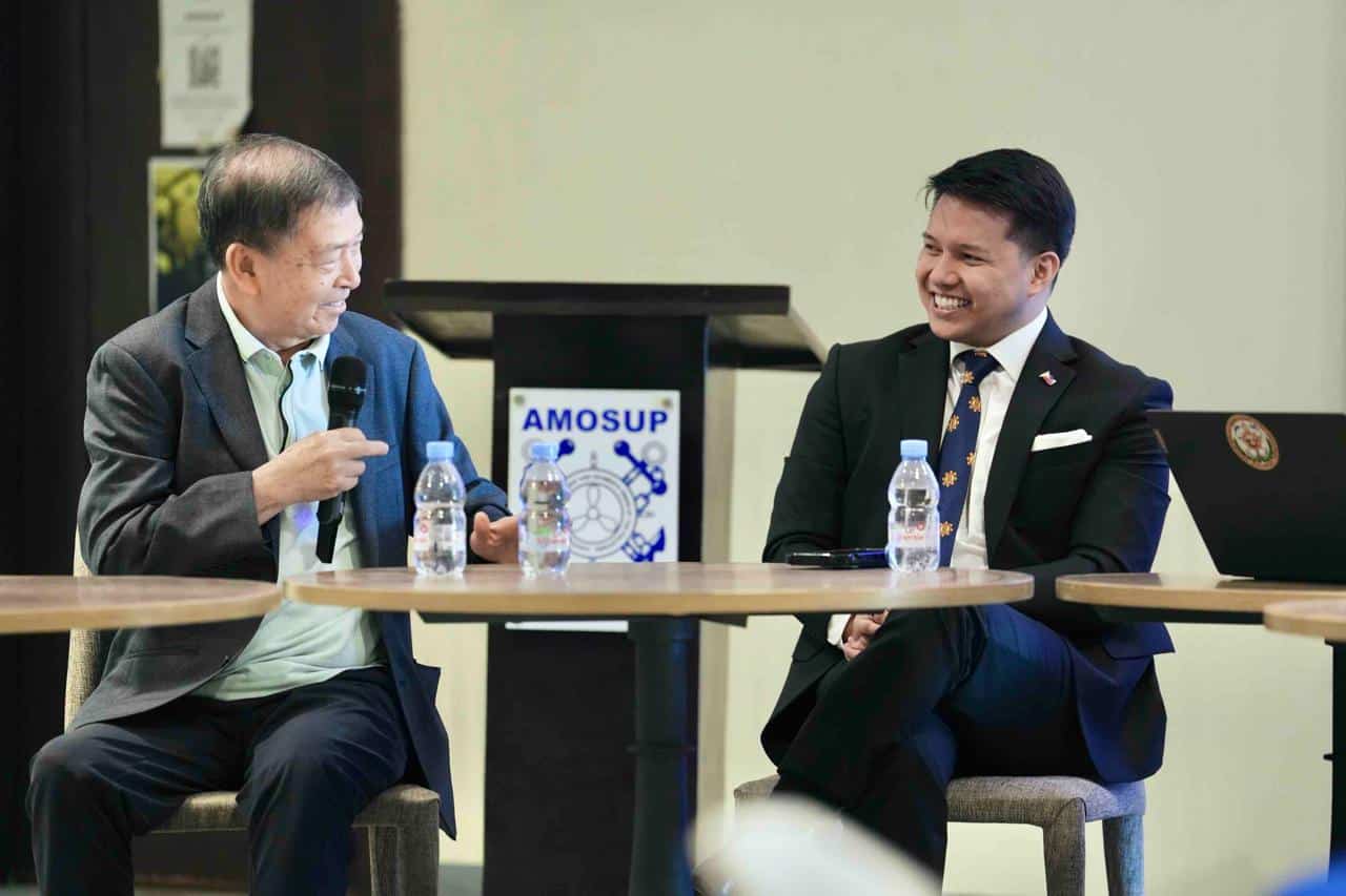 Ang FPJ Panday Bayanihan's Brian Poe ay dumalo sa forum sa Nat'l Security