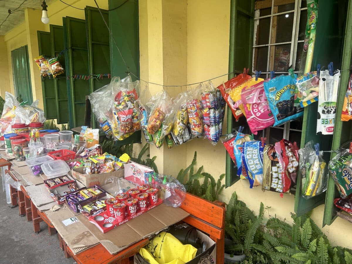 Kanlaon evacuee makes ends meet with her makeshift `sari-sari store'