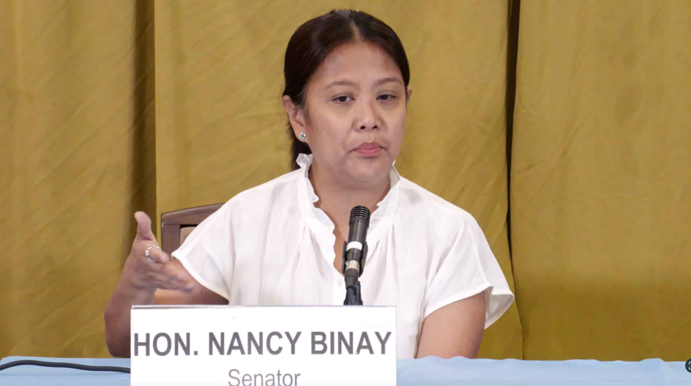 Nancy Binay bestreitet Verbindung zu anomalen Infrastrukturgeschäften