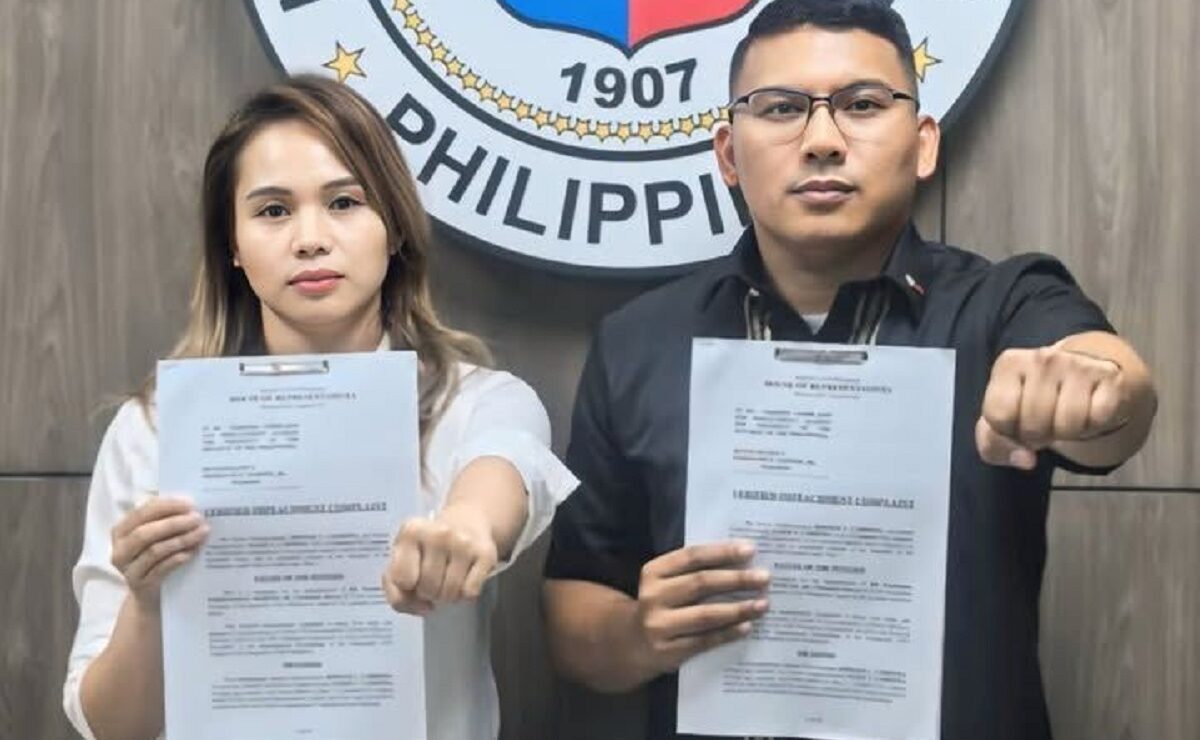 Duterte allies show impeachment complaint vs Marcos