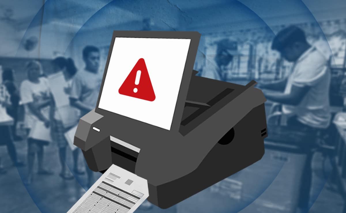 ACM errors top complaints in 2025 midterm polls composite image. Illustration by Ed Lustan/Inquirer.net