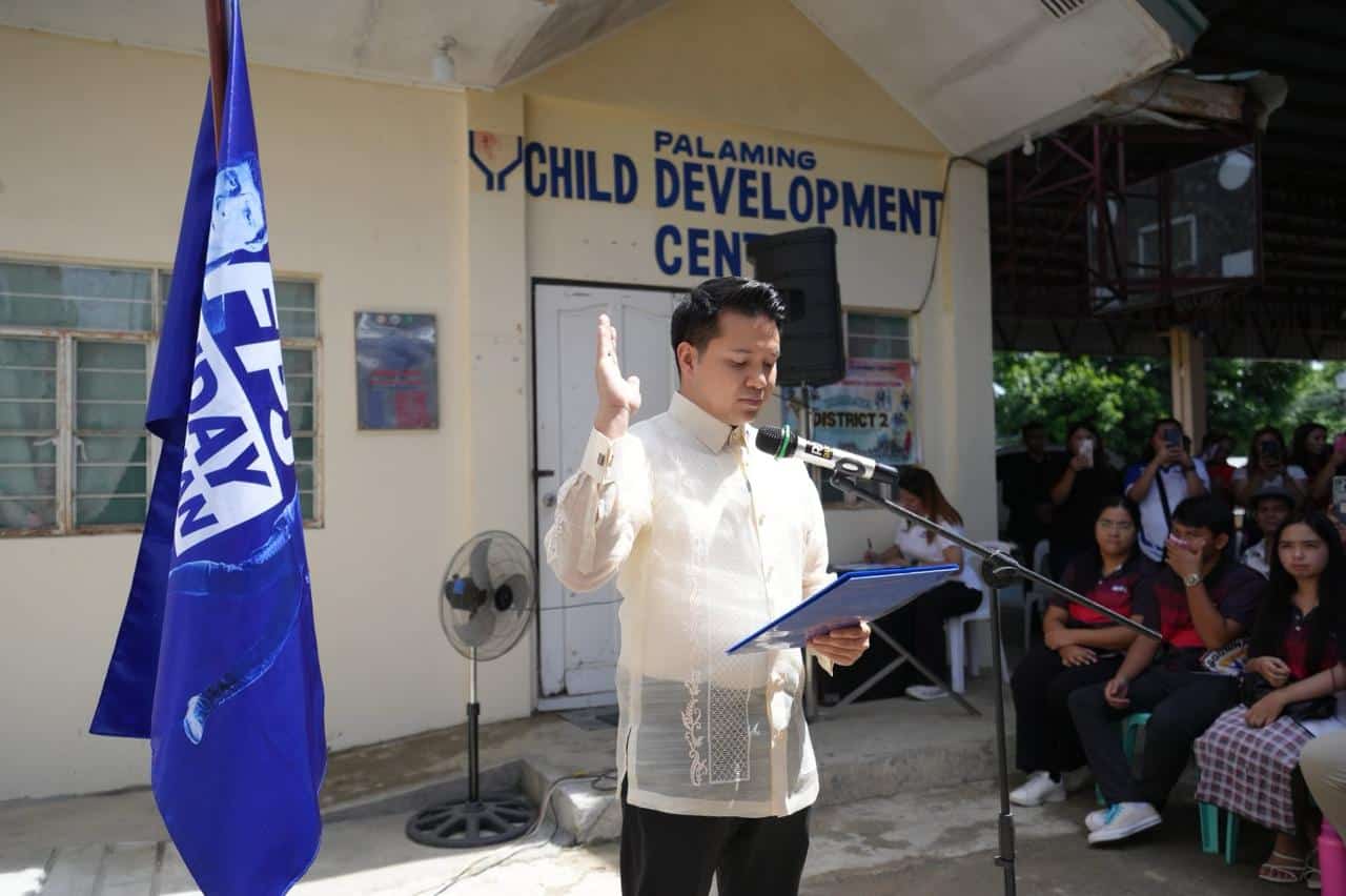Brian Poe returns to FPJ's hometown of San Carlos, Pangasinan to take oath as congressman