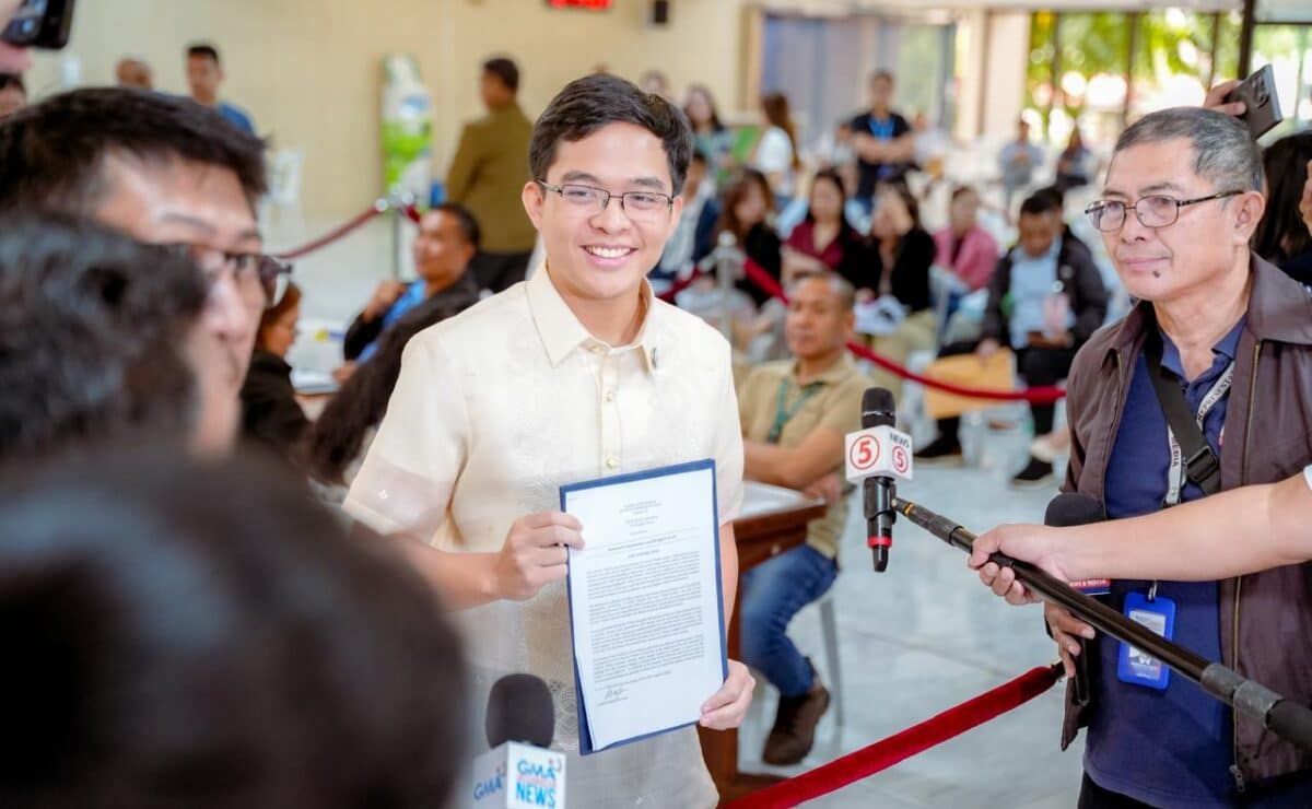 Batangas Rep. Leandro Leviste.