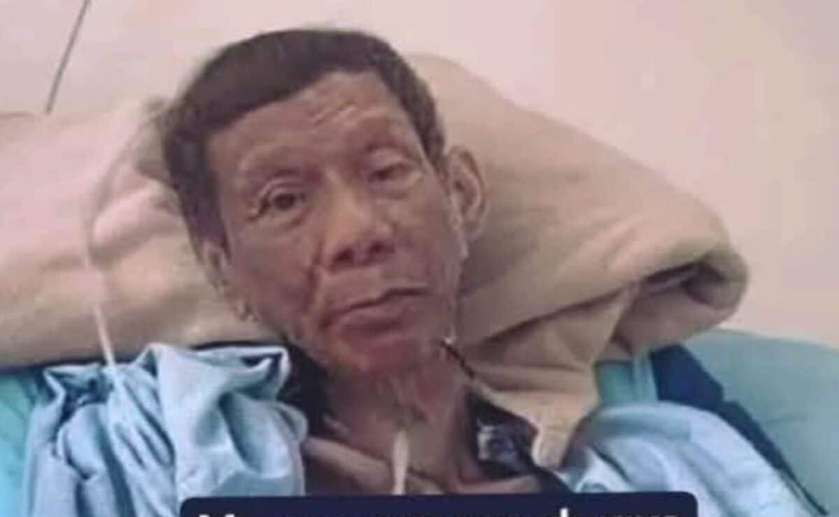 Vice President Sara Duterte said an image of her father, former President Rodrigo Duterte, circulating on social media has been edited.