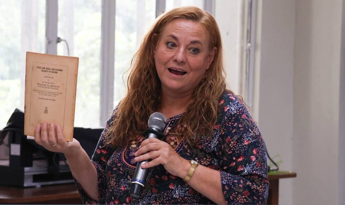 Conservation expert Consuelo Martinez Rendo led a recent training program on these equipment now being used by the NLP.