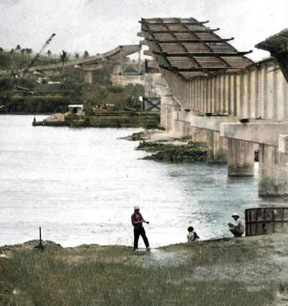 FROMTHE ARCHIVE An undatedphoto of the San Juanico Bridge