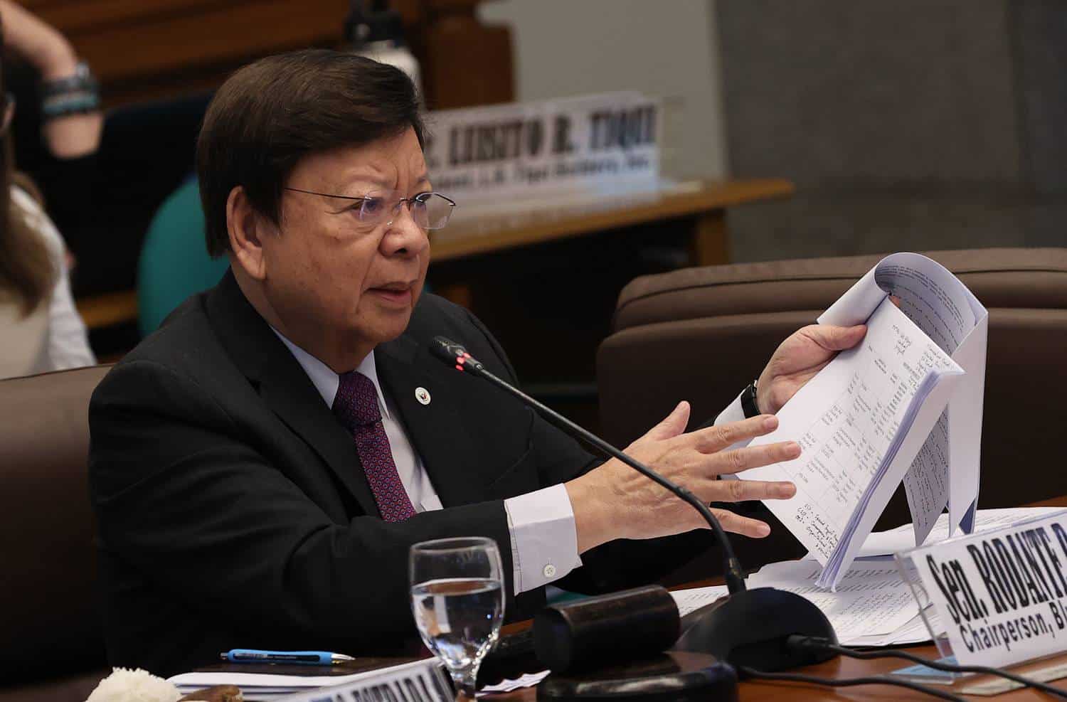 Marcoleta faces perjury raps before Ombudsman over campaign donations