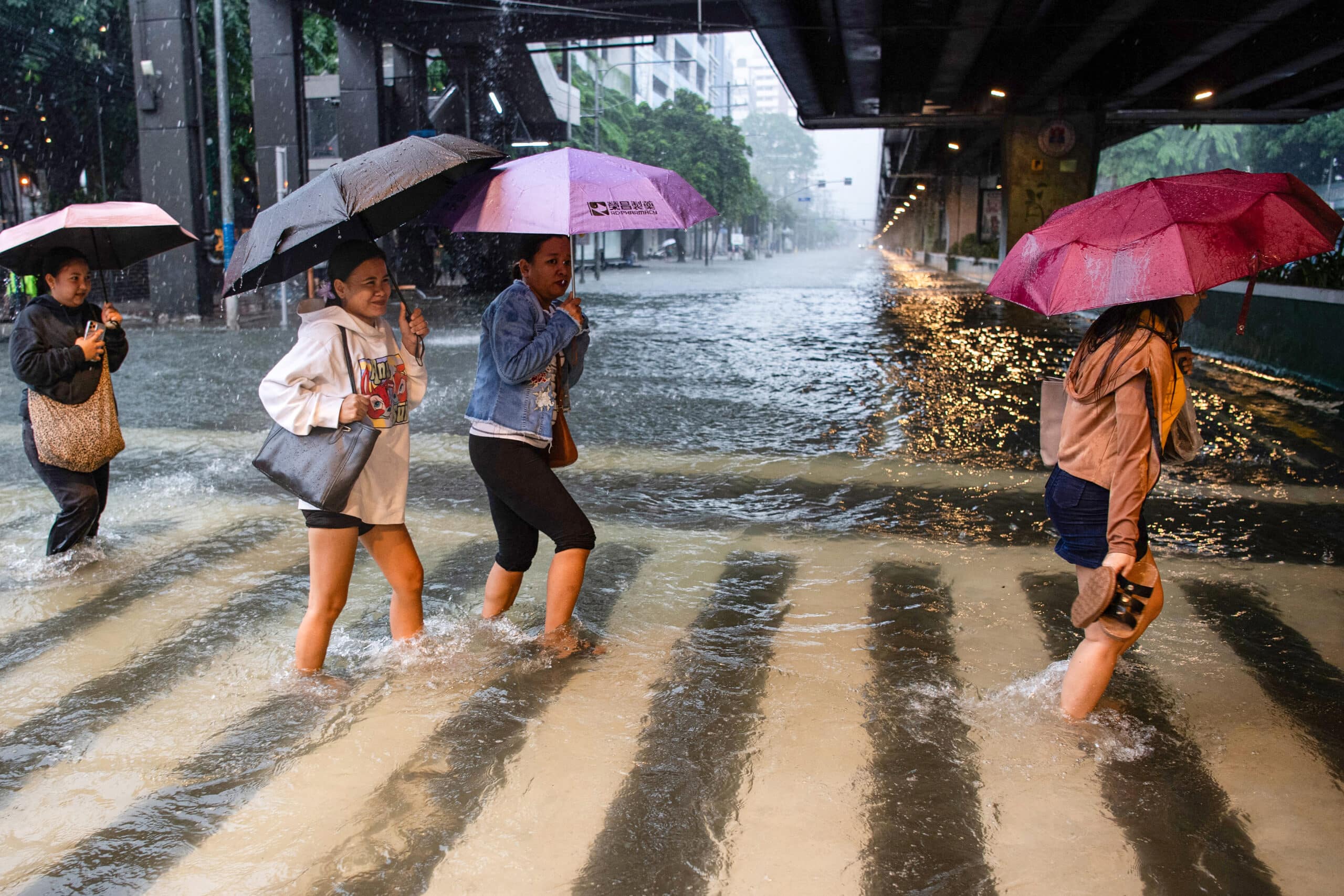 Heavy rainfall forecast in several areas due to TD Wilma, shear line