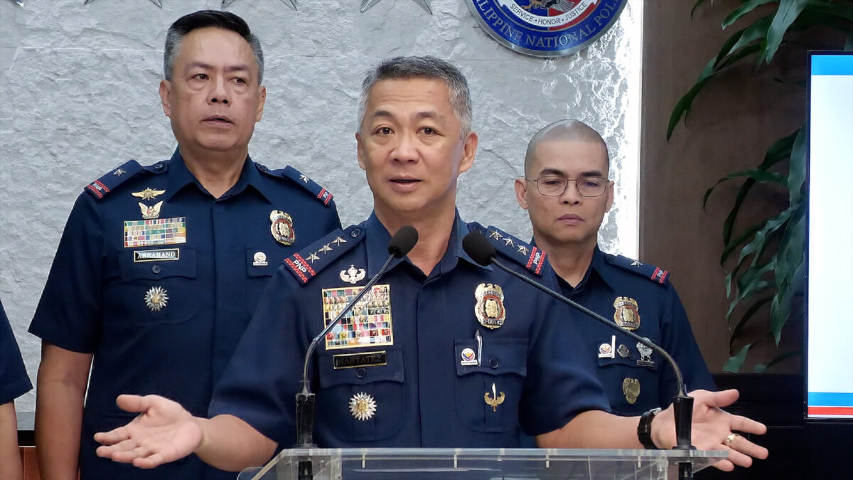 DILG bats for permanent appointment of Nartatez as PNP chief