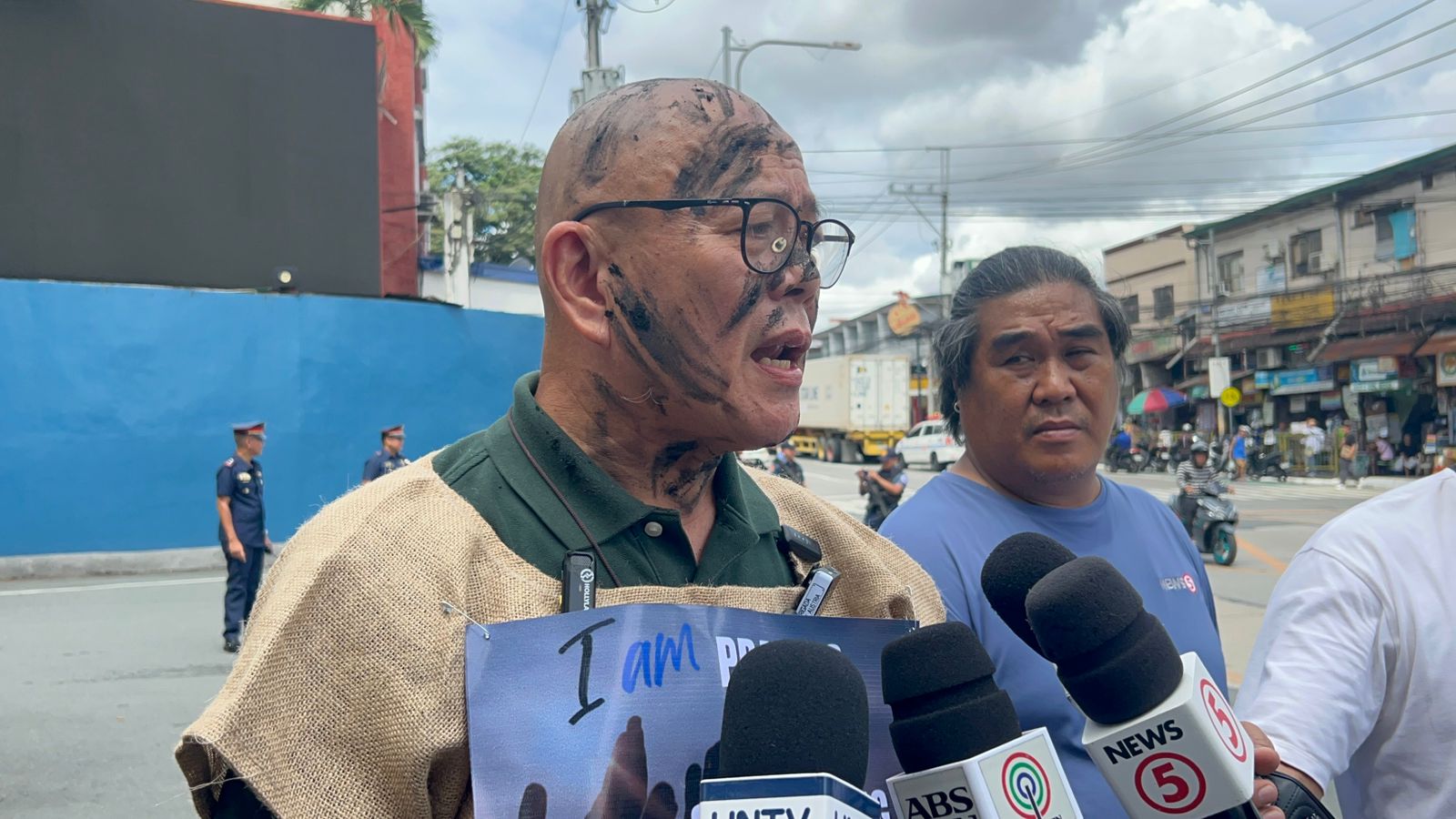 Rob Reyes Clergy for Good Governance heads to PNP to support Torre