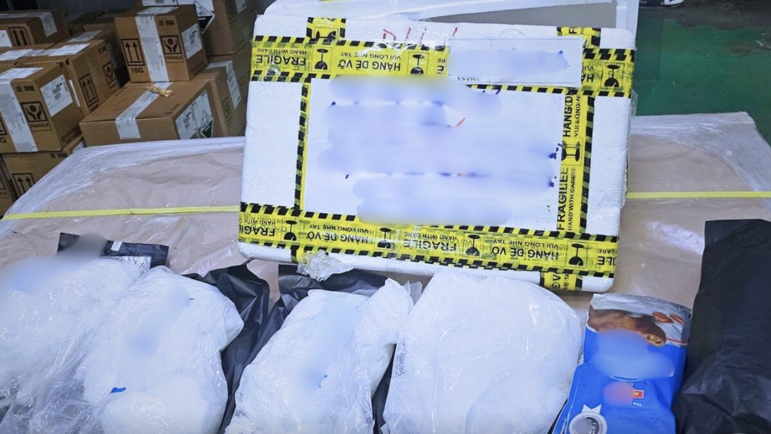 26 inbound packages at Naia cargo facility yield P109.8-M worth of shabu