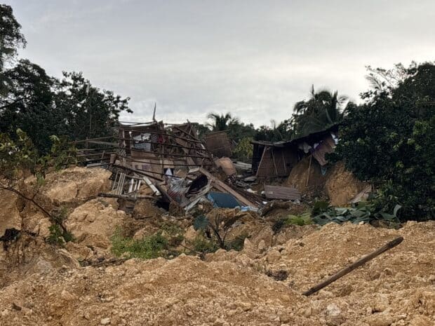 Massive landslide area in Bohol town to be declared danger zone