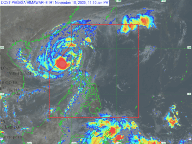 Typhoon Uwan weakens over WPS; Signal No. 3 in 3 Northern Luzon areas