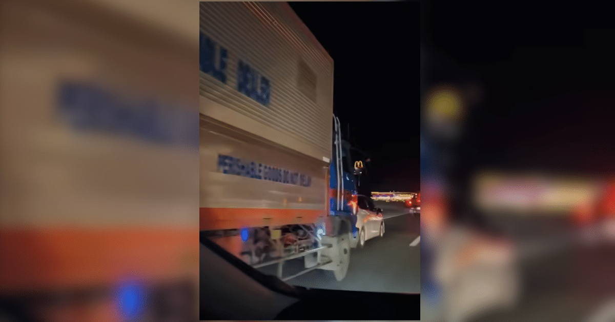 LTO summons truck driver for reckless driving along SLEx