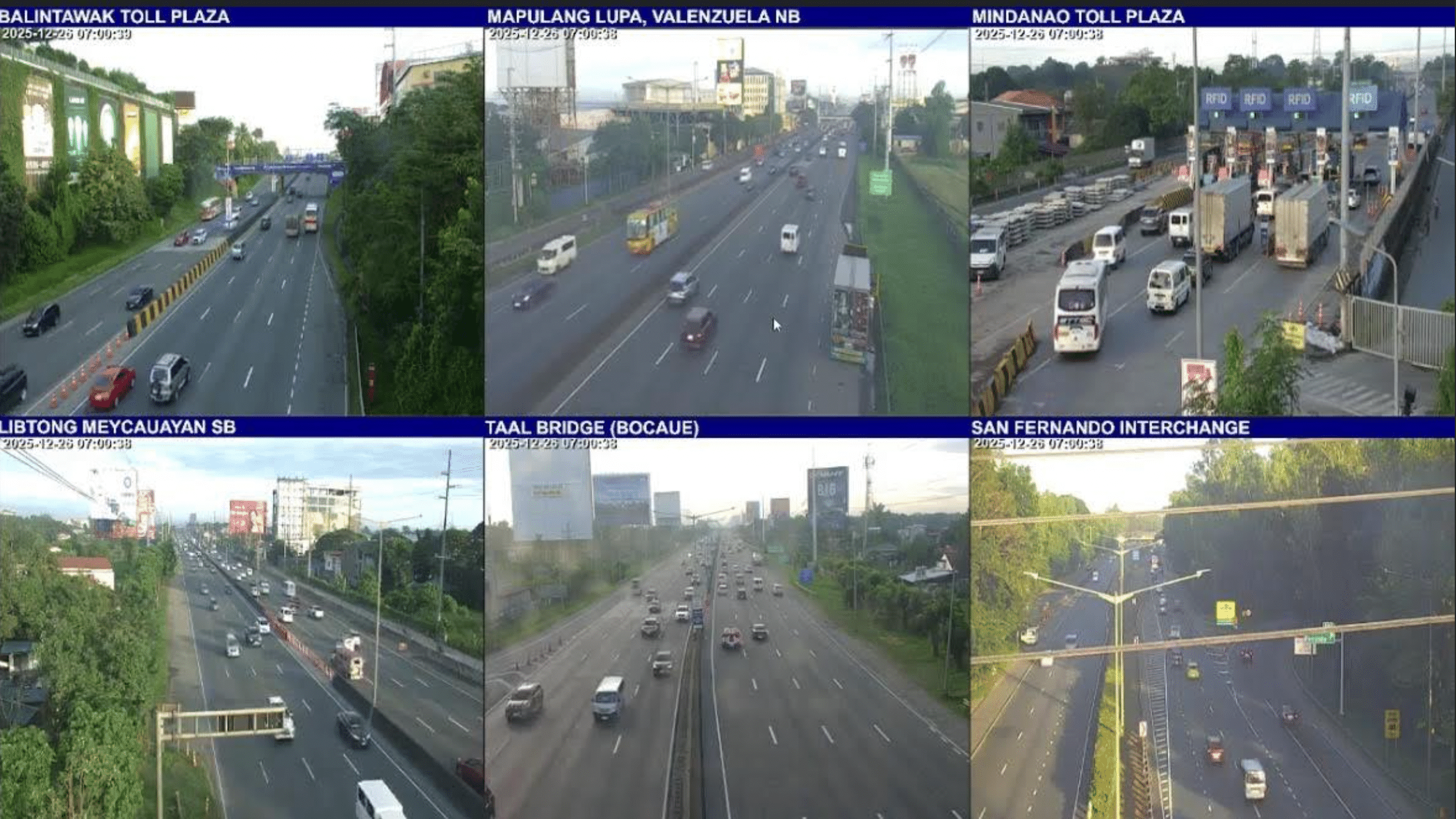 NLex traffic flow eases a day after Christmas