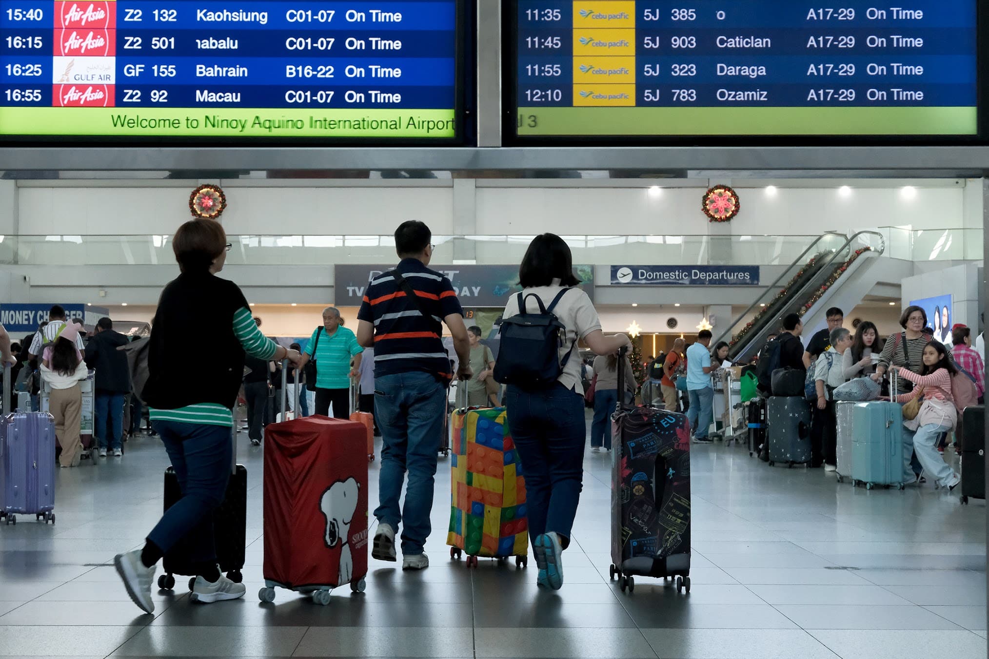 NAIA records almost 5 million passengers in January