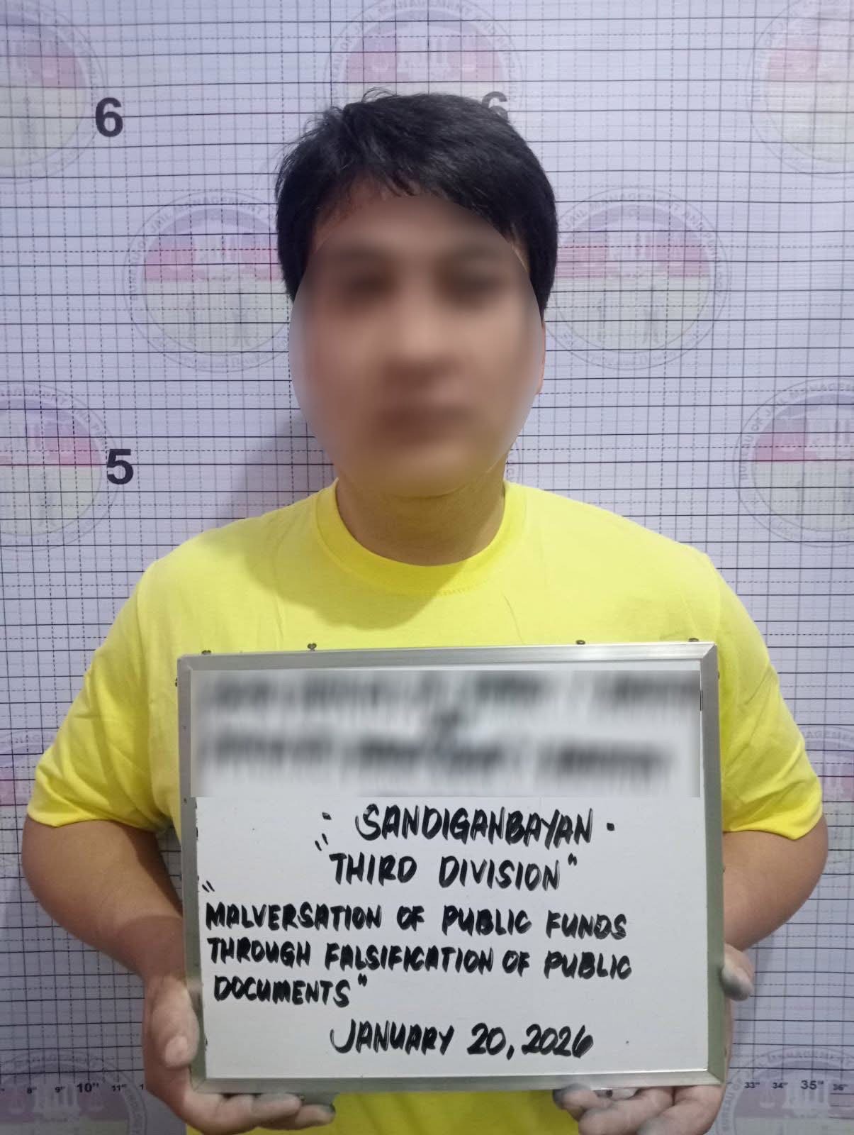 LOOK: DILG chief shows mugshots of Revilla and co-accused in Bulacan flood control case