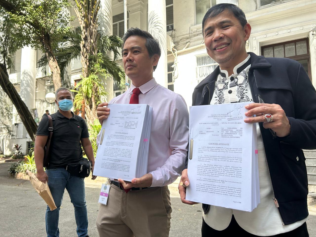 Quiboloy’s lawyer Torreon rebuts obstruction rap: ‘I was doing my job’